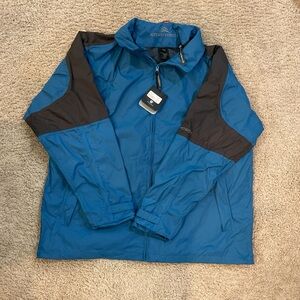 Stormtech Performance Jacket Mens XXL Blue Windbreaker Full Zip Mesh PGX-1